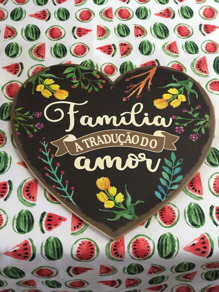 Trilho/ Caminho Mesa Tricoline Fruta Melancia *valor do Par