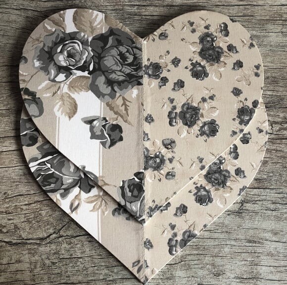 Jogo Americano Sousplat Coração - Patchwork Floral