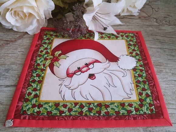 Mug Rug Tapete de Caneca Natal