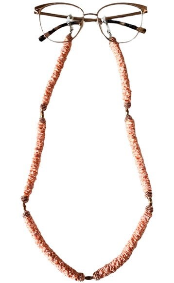 Óculos Cordão Corda Corrente Rose Gold Salva Cordinha - 11