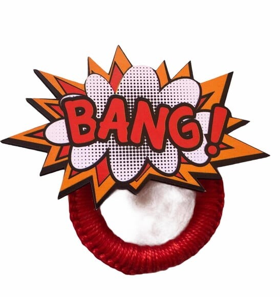 Porta Guardanapo mdf Bang! Boom! Crashh! Baaam! - 4 Unid.