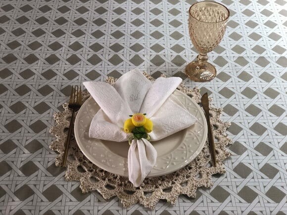 Toalha de Mesa Limão Siciliano - Retangular