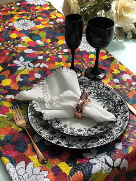 Trilho Mesa Térmico - Caminho Mesa - Tête-a-tête Florido