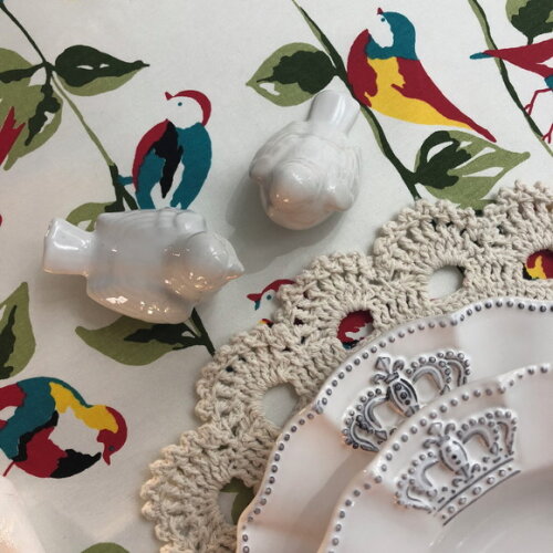 Sousplat Americano Croche Boho Crochet Crú - Par
