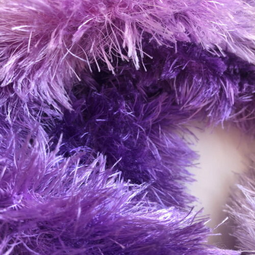Cachecol Echarpe Textura Lavanda - Croche