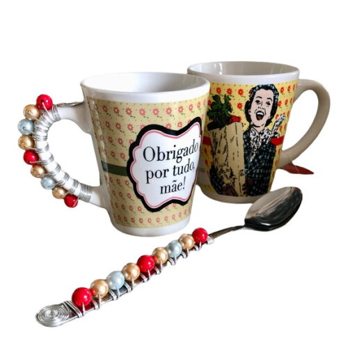 Caneca Obrigada Por Tudo, Mãe!