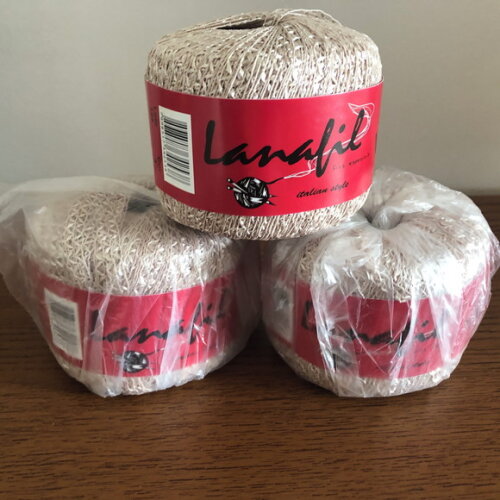 Fio Linha Vicenza Lanafil 50g - Kit 3 Unidades