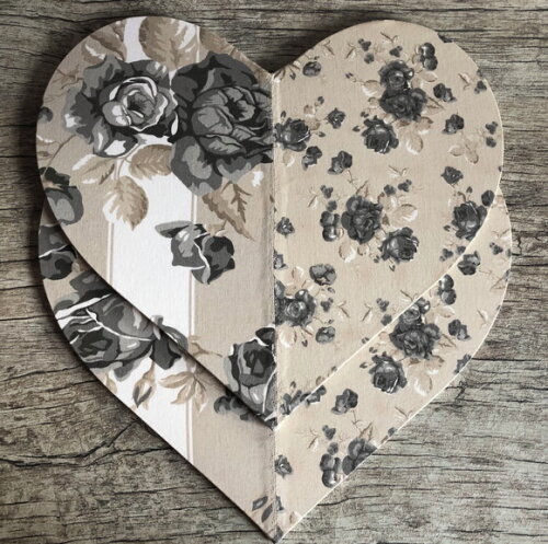 Jogo Americano Sousplat Coração - Patchwork Floral