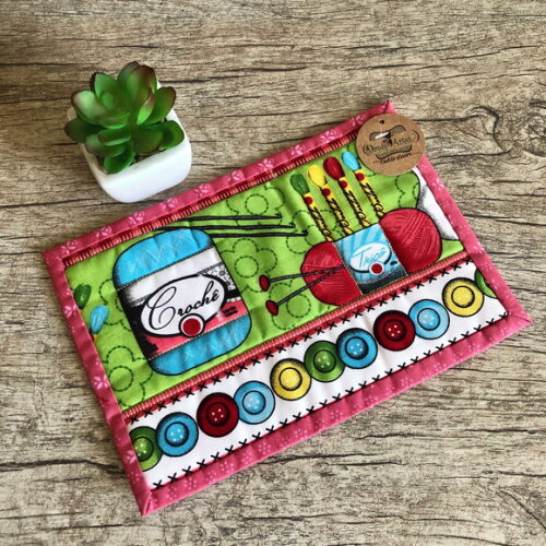 Mug Rug - Trico & Croche