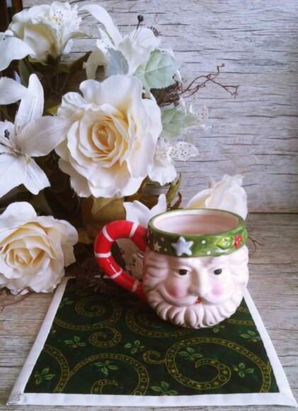 Mug Rug Tapete de Caneca Natal