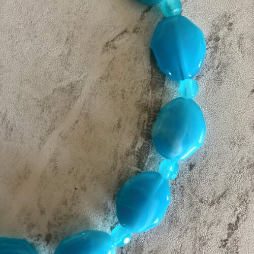 Óculos Cordão Corda Corrente Salva Cordinha Luxo Azul - 08
