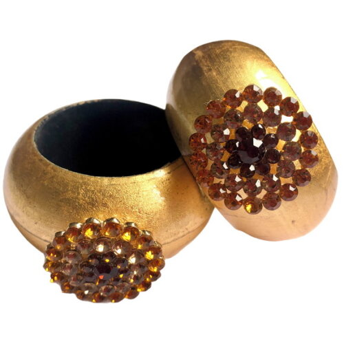 Porta Guardanapo Glamour com Strass - 4 Unid.