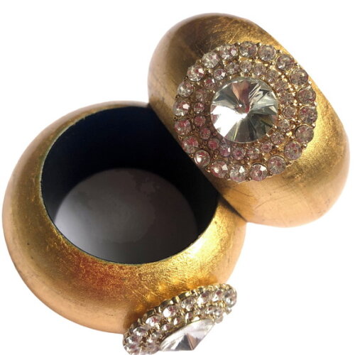 Porta Guardanapo Glamour com Strass - 4 Unid.