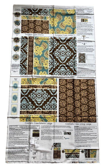 Tecido Importado Patchwork Necessaire - Porta Oculos