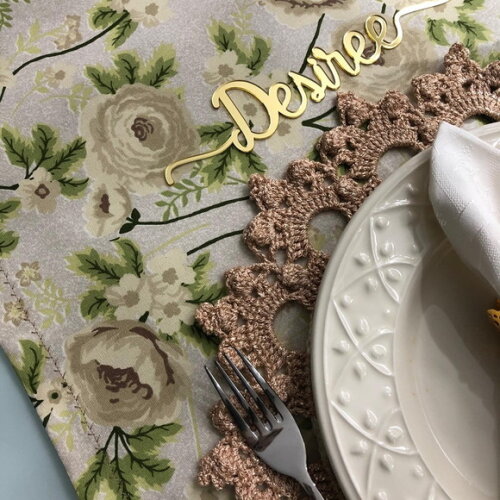 Trilho / Caminho Mesa Flor Peônias Antimancha *valor do Par*