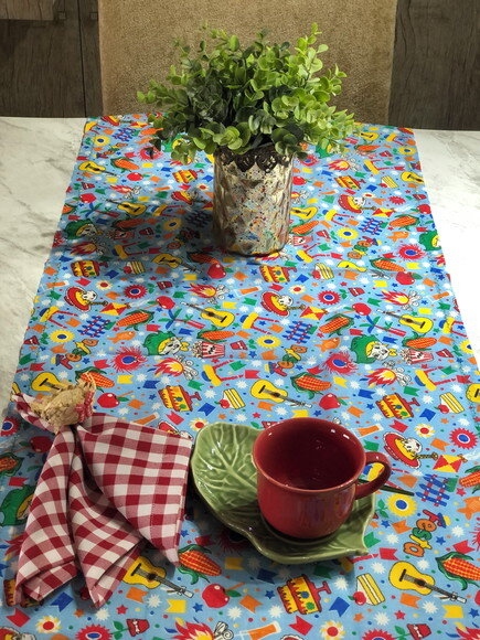 Trilho Mesa Chita Arraia Junino - Caminho Mesa Par