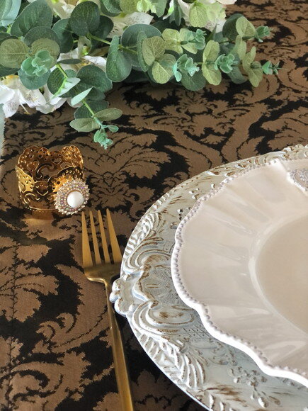 Trilho/caminho Mesa Jacquard Glamour 1.60 cm *valor do Par*