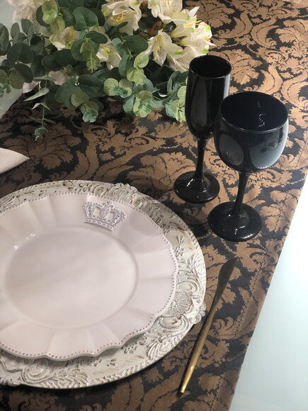 Trilho/caminho Mesa Jacquard Glamour 1.60 cm *valor do Par*