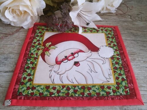 Mug Rug Tapete de Caneca Natal