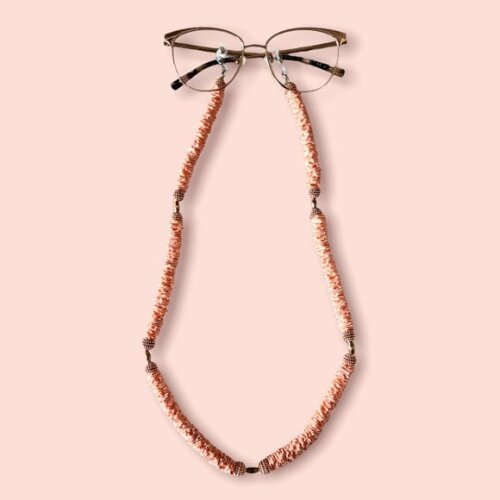 Óculos Cordão Corda Corrente Rose Gold Salva Cordinha - 11