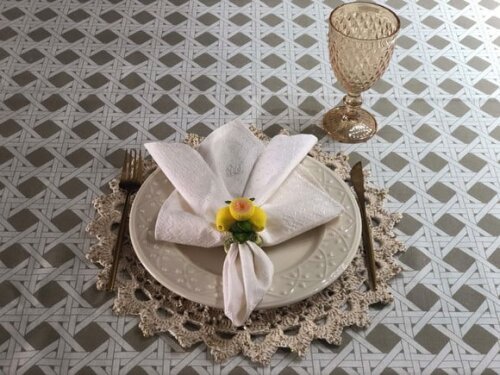 Toalha de Mesa Limão Siciliano - Retangular