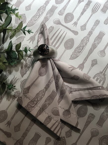 Trilho / Caminho de Mesa Talheres Luxo 1m e 70cm *valor Par*