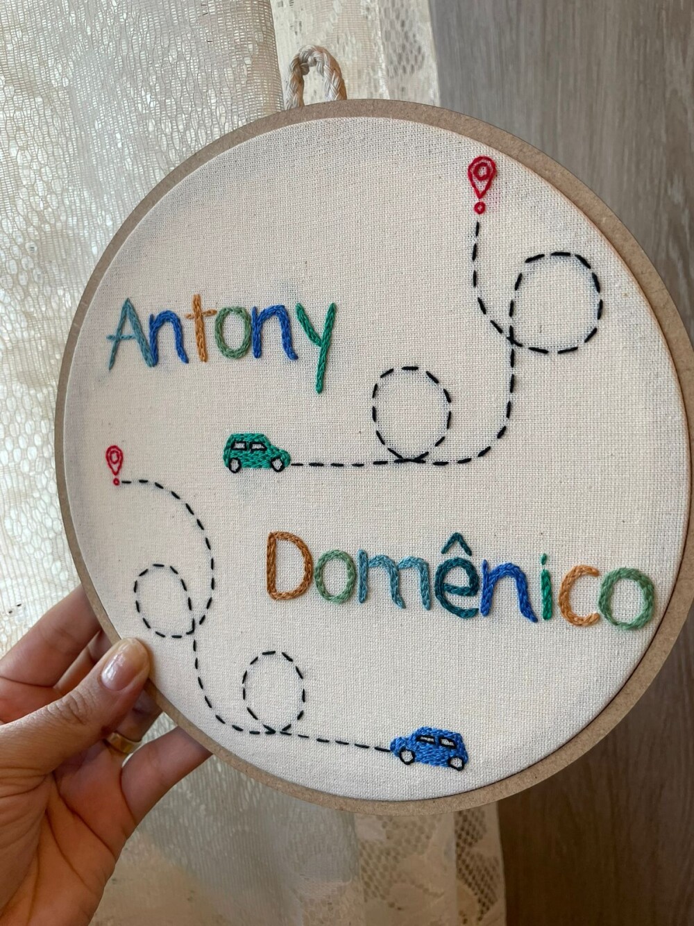 Porta Maternidade Carros 20cm