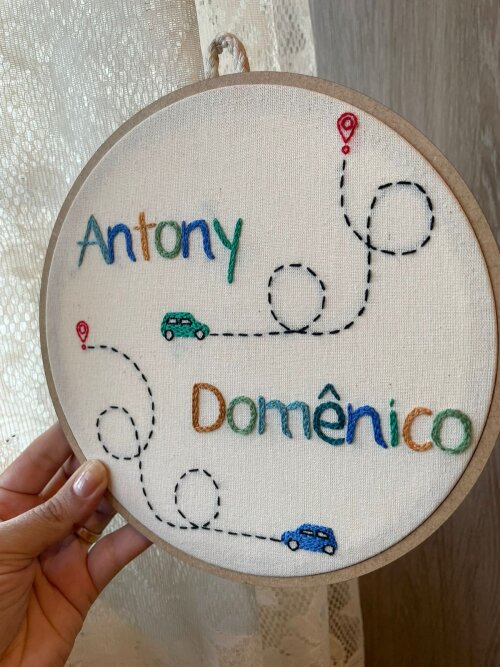 Porta Maternidade Carros 20cm