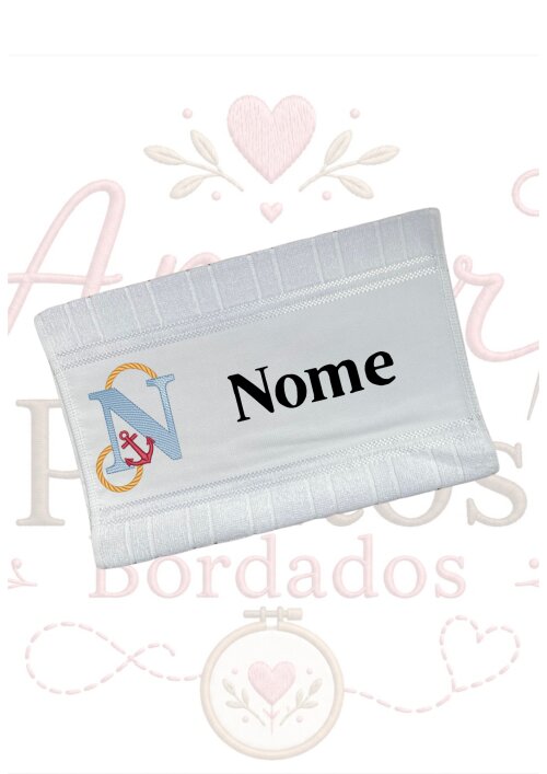 Toalha de Boca Personalizada Kit 2 Unidades
