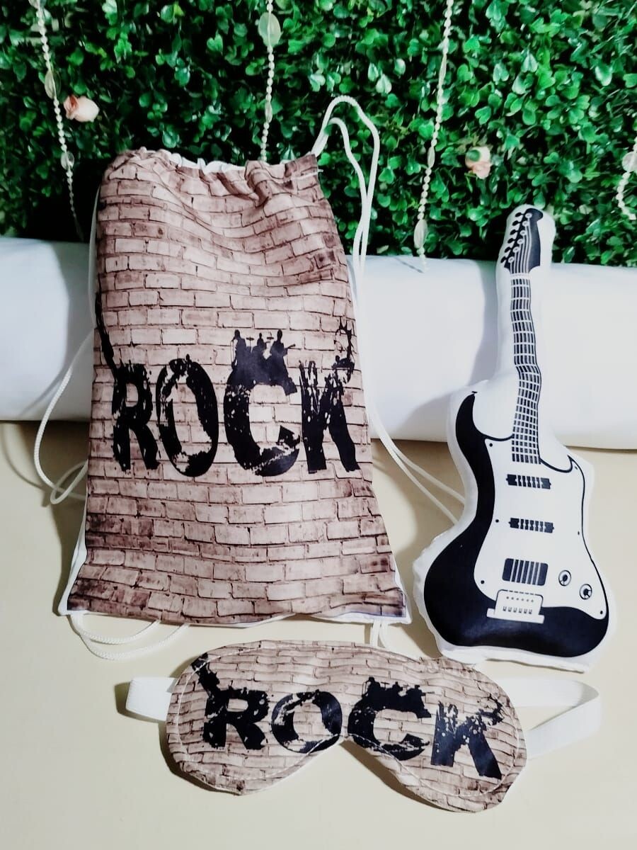 Kit Festa do Pijama Rock in Roll