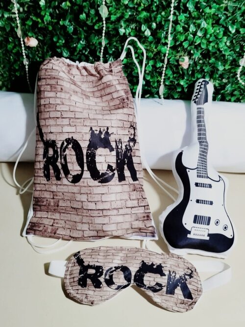 Kit Festa do Pijama Rock in Roll