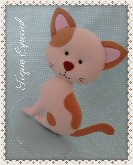 Enfeite de Mesa (com base)- Gatinho