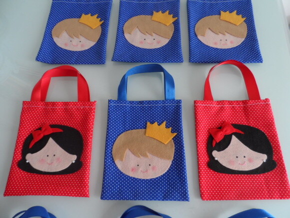 Mini Sacolinha Surpresa- Branca de Neve