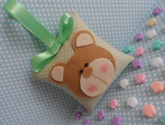 Sachê Perfumado Almofadinha Urso
