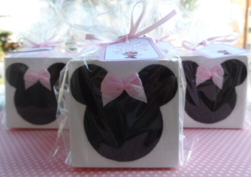 Caixinhas Decoradas Minnie Rosa