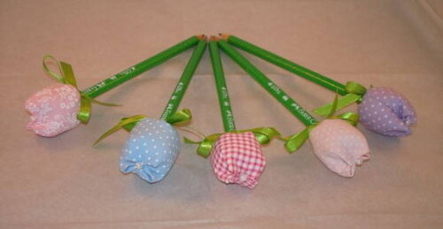 Kit com 20 Ponteiras de Lápis/caneta Tulipa