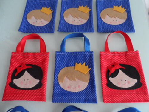 Mini Sacolinha Surpresa- Branca de Neve