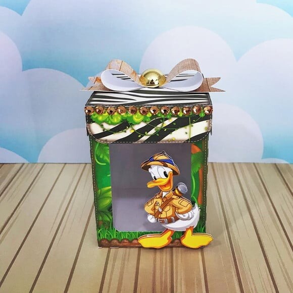 Caixa com Visor Mickey Safari