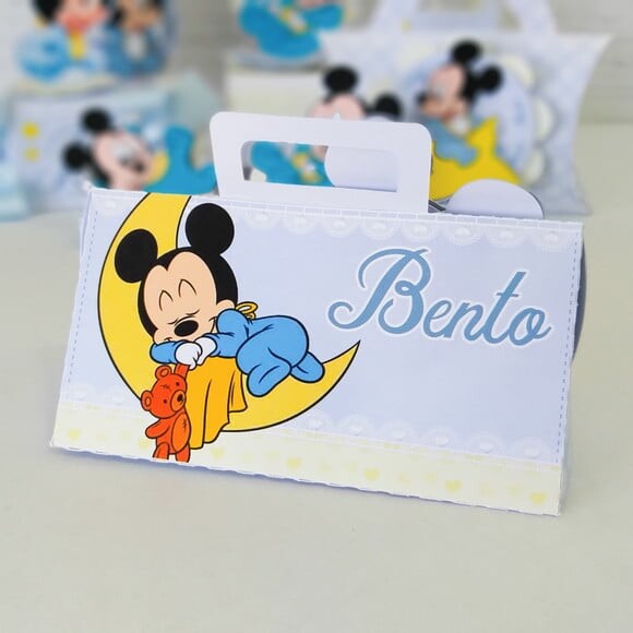 Caixa Triangular Mickey Baby