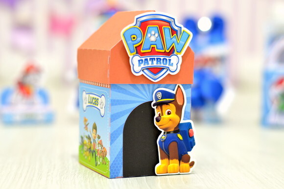 Kit +: 36 Lembrancinhas Personalizadas Patrulha Canina