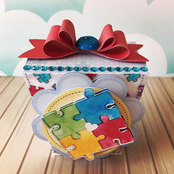Kit 30 Caixas Personalizadas Autismo