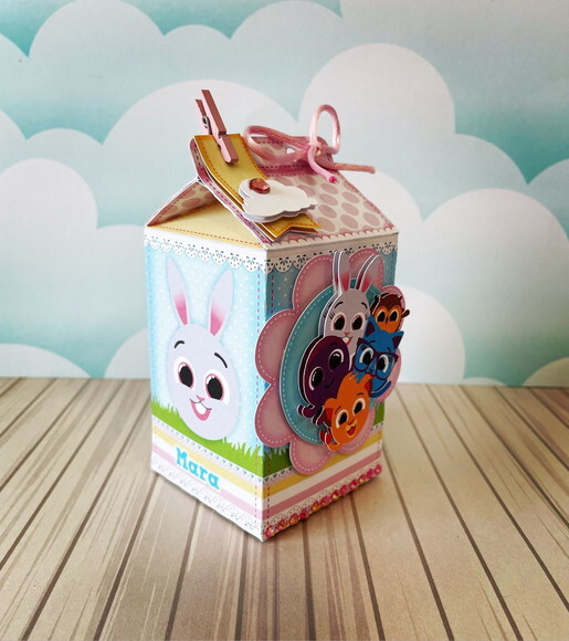Kit 30 Caixas Personalizadas Bolofofos Menina