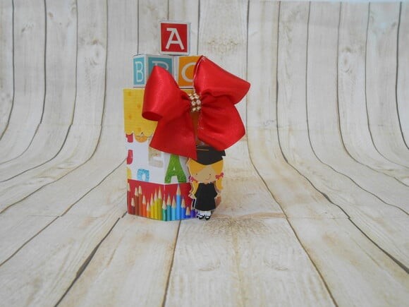 Kit 30 Caixas Personalizadas Formatura Abc