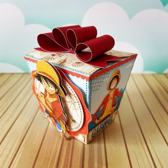 Kit 30 Caixas Personalizadas One Piece