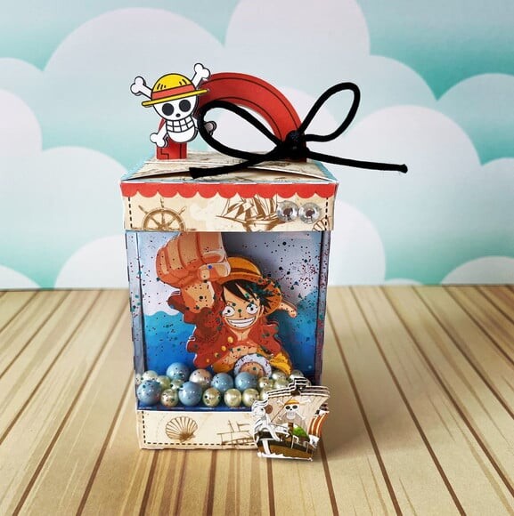 Kit 30 Caixas Personalizadas One Piece