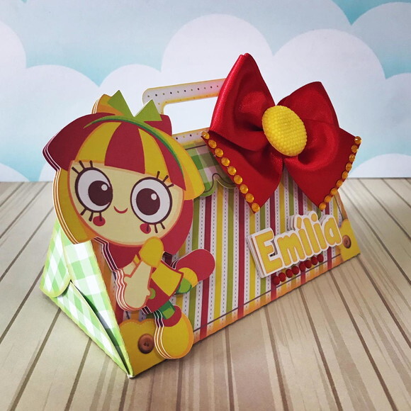 Kit 30 Caixas Personalizadas Sito do Pica Pau Amarelo