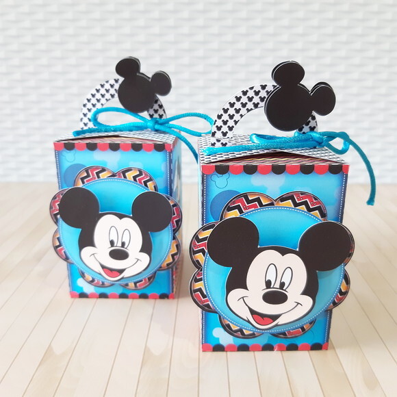 Kit 45 Lembrancinhas Personalizadas Mickey