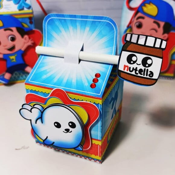 Kit 50 Itens de Personalizados Lucas Neto
