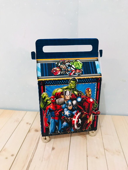Kit 50 Lembrancinha Personalizada Super Heróis
