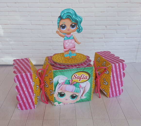 Kit Festa: 60 Lembrancinhas Personalizadas Lol Surprise